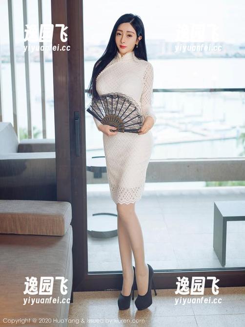 HuaYang花漾 - 小海臀Rena的镂空，高清画面下的每一丝细节都值得琢磨。