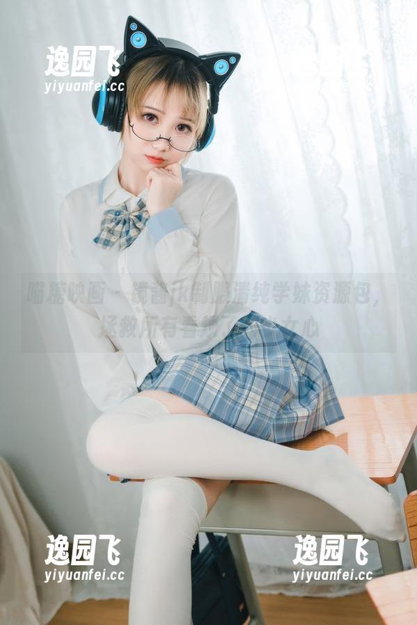 喵糖映画 - 镜酱jk制服清纯学妹资源包，拯救所有看烦了的少女心