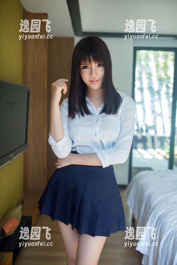 推女郎 - Lina化身雪女神：白色原图集，别有一番滋味啊！