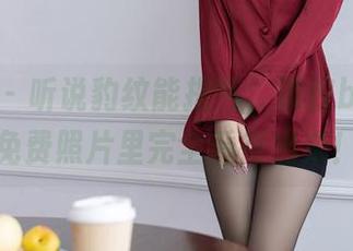 秀人网 – 听说豹纹能提气，颖仪baby的免费照片里完全看得出来！